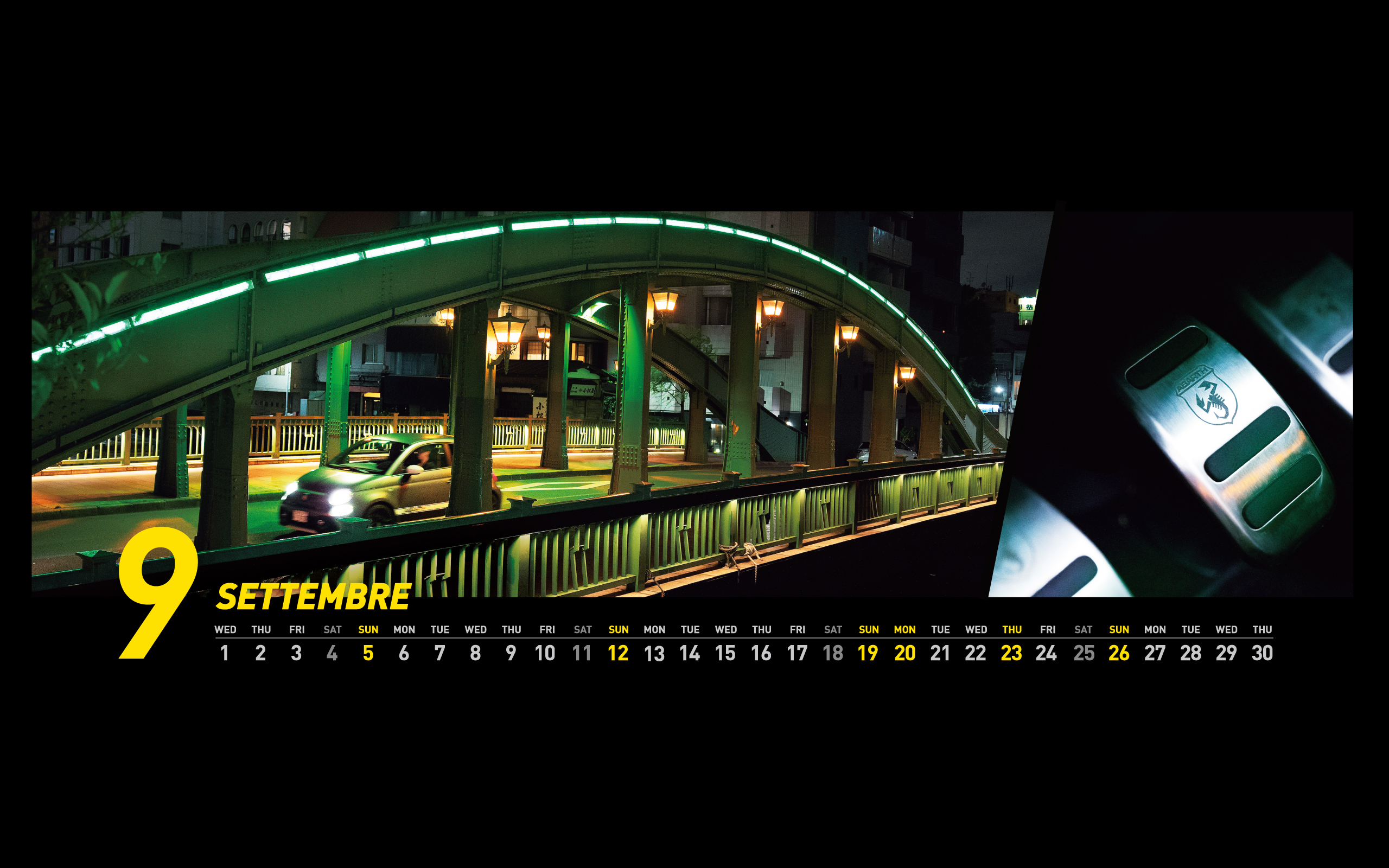 Abarth 21年オリジナルカレンダー壁紙 Abarth アバルト Abarth 21年オリジナルカレンダー壁紙 Abarth アバルト