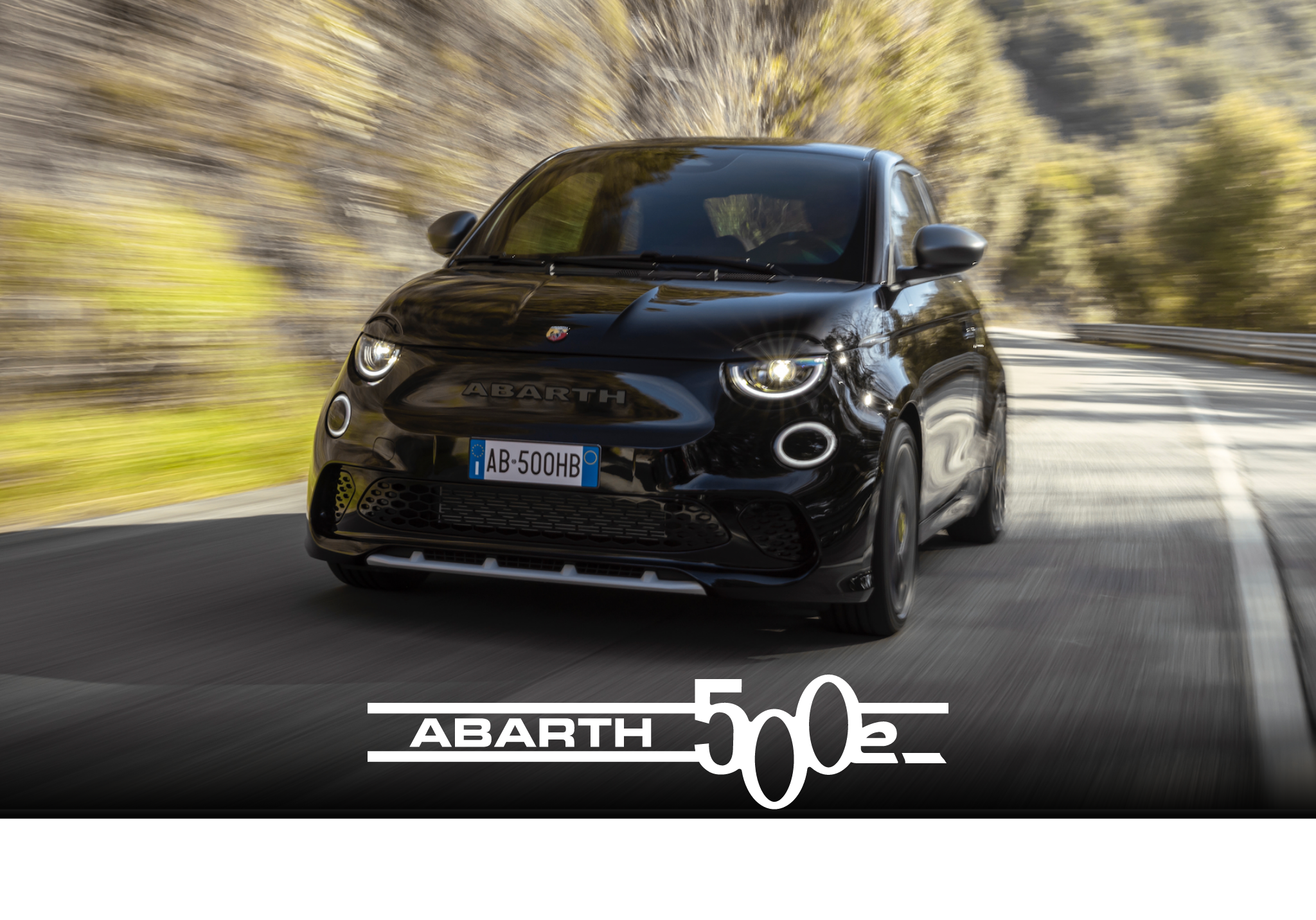 ABARTH 500e 未知なるスリルが起動する。