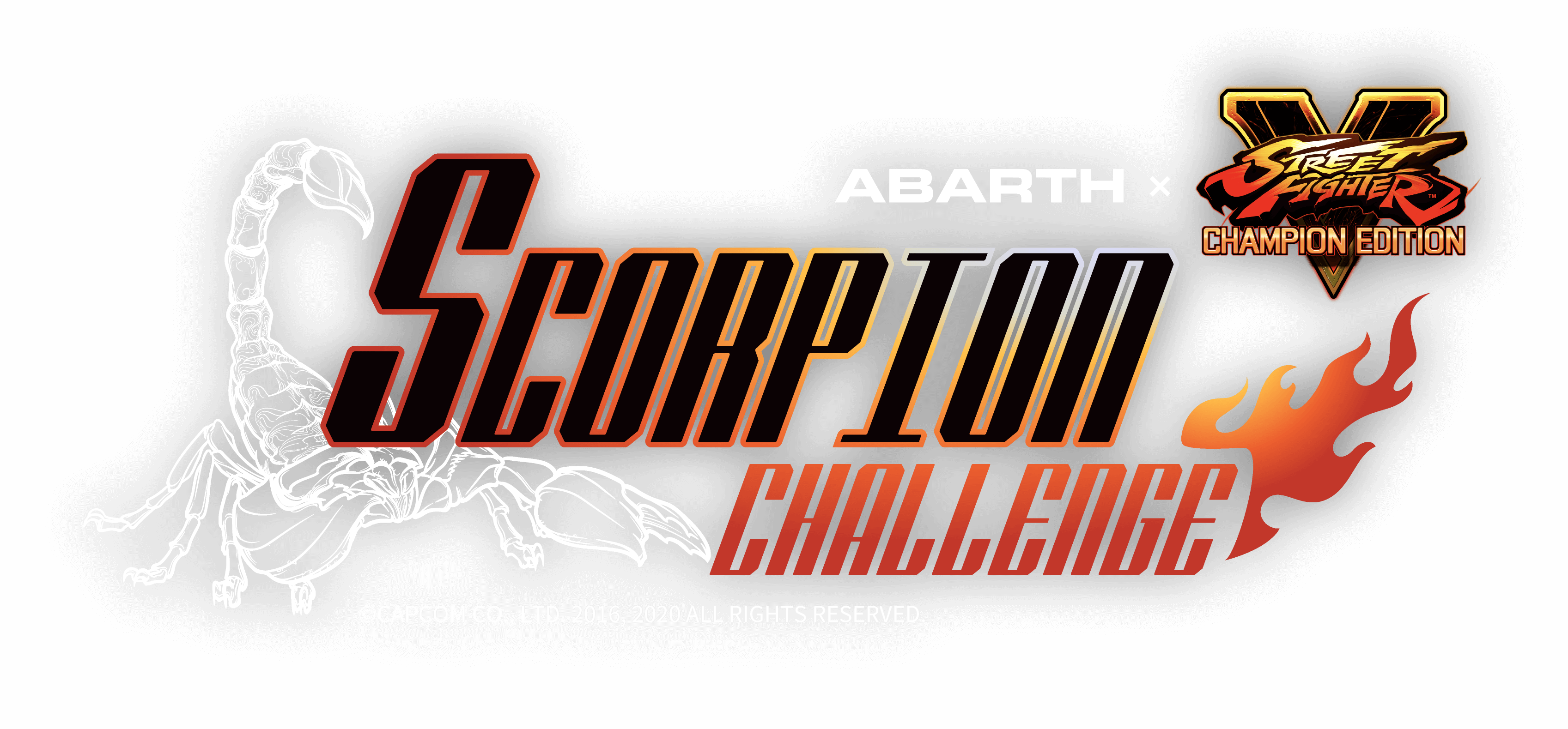 ABARTH × ストリートファイターV - SCORPION CHALLENGE