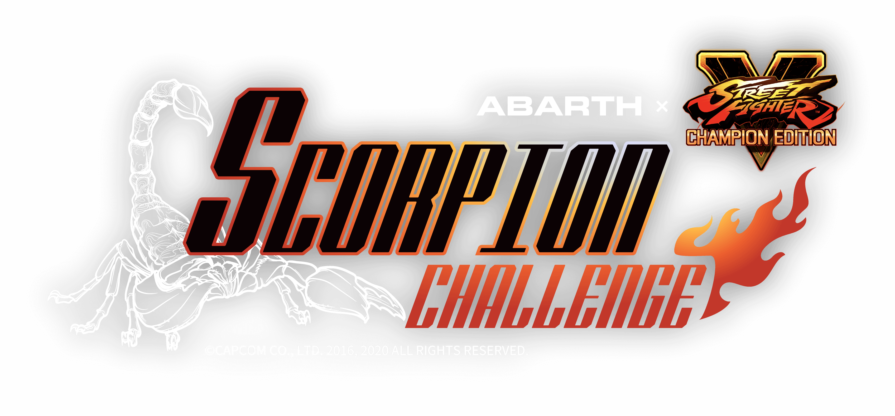 Abarth ストリートファイターv Scorpion Challenge Abarth アバルト