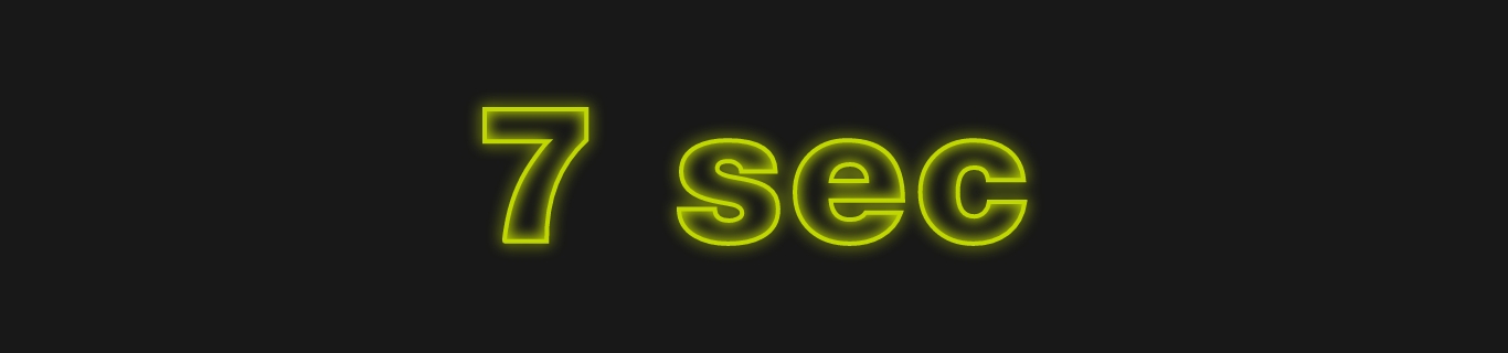 7 sec