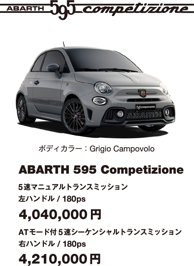 自分好みの サソリを手に入れろ Make Your Scorpion Abarth アバルト