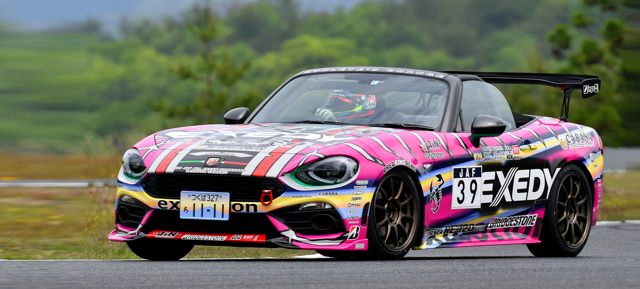 山野哲也選手 × ABARTH 124 spider 全日本ジムカーナ選手権、4年目の挑戦