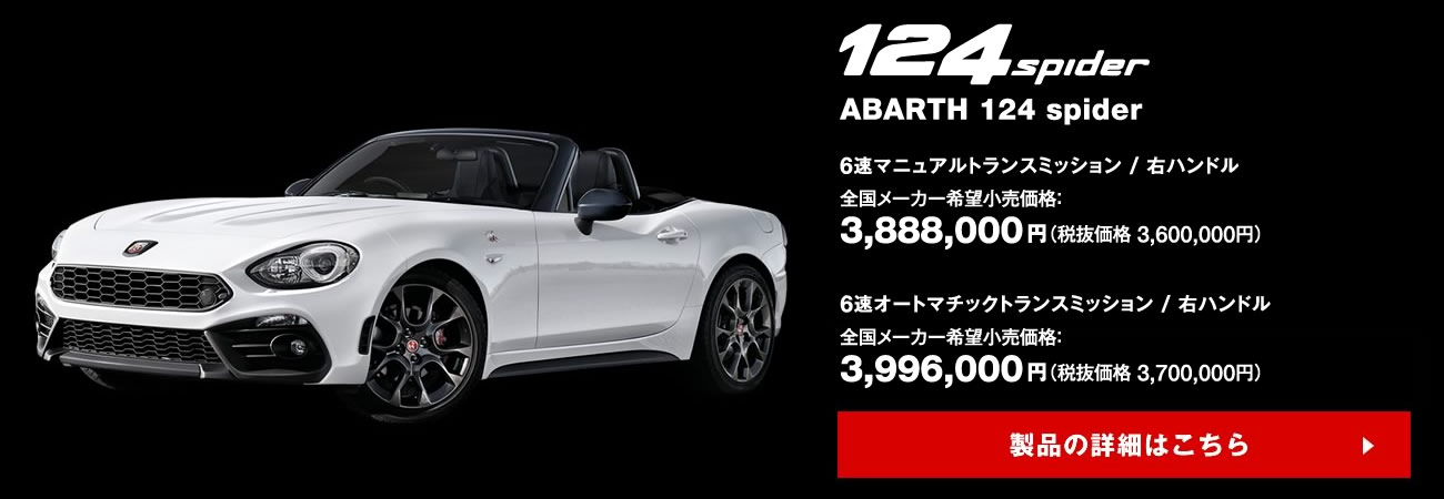 ABARTH 124 spider