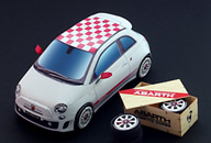 ABARTH 500ペーパークラフトプロジェクト