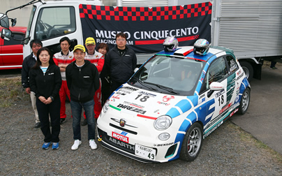 『ABARTH 500 RALLY R3T』全日本ラリー選手権初戦クラス優勝！＠ツール・ド・九州 2015 in 唐津