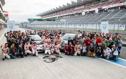 今年初のABARTH DRIVING ACADEMY開催。富士スピードウェイに過去最大のABARTHオーナーが集結！