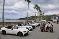 アバルトを転がし、コーヒーを飲みに。ABARTH COFFEE BREAK ＠白浜海岸