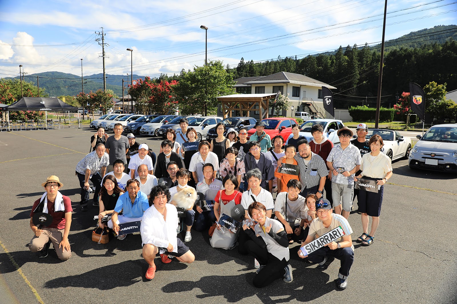 一杯のコーヒーのためにロングドライブを嗜む贅沢　ABARTH COFFEE BREAK 2022 ＠岐阜加子母